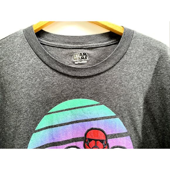 LEGO Star Wars Stormtrooper Gray Graphic T-Shirt Men’s XL 46" Chest - Picture 3 of 7